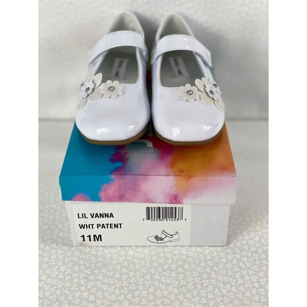 Rachel Shoes Lil Vanna 11M Toddler Girls' Mary Jane Shoes